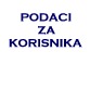 PODACI ZA KORISNIKA